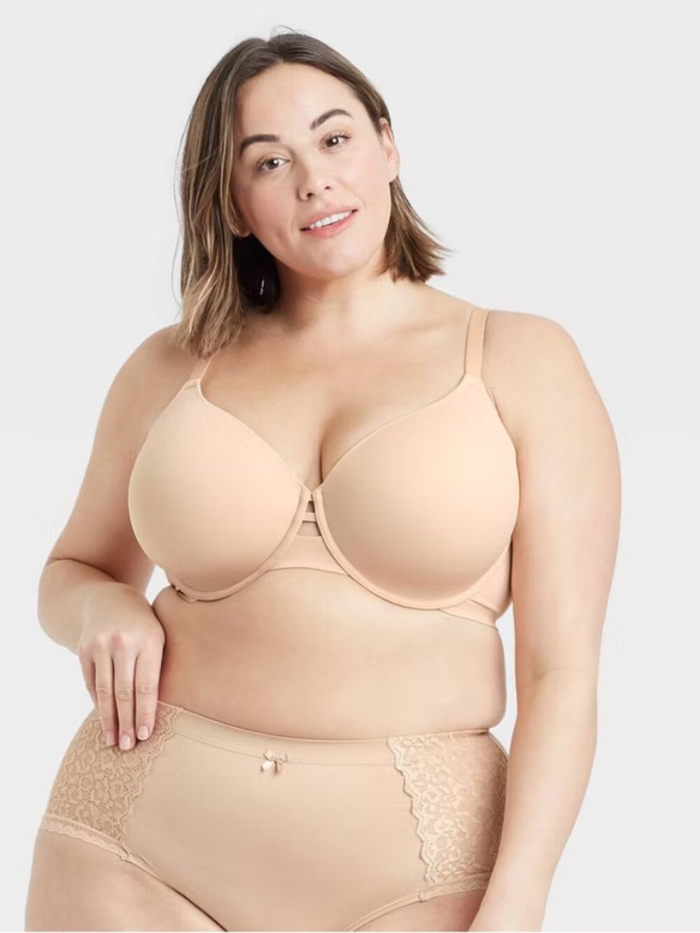 Women's Back Smoothing Bra - Auden Beige 42C